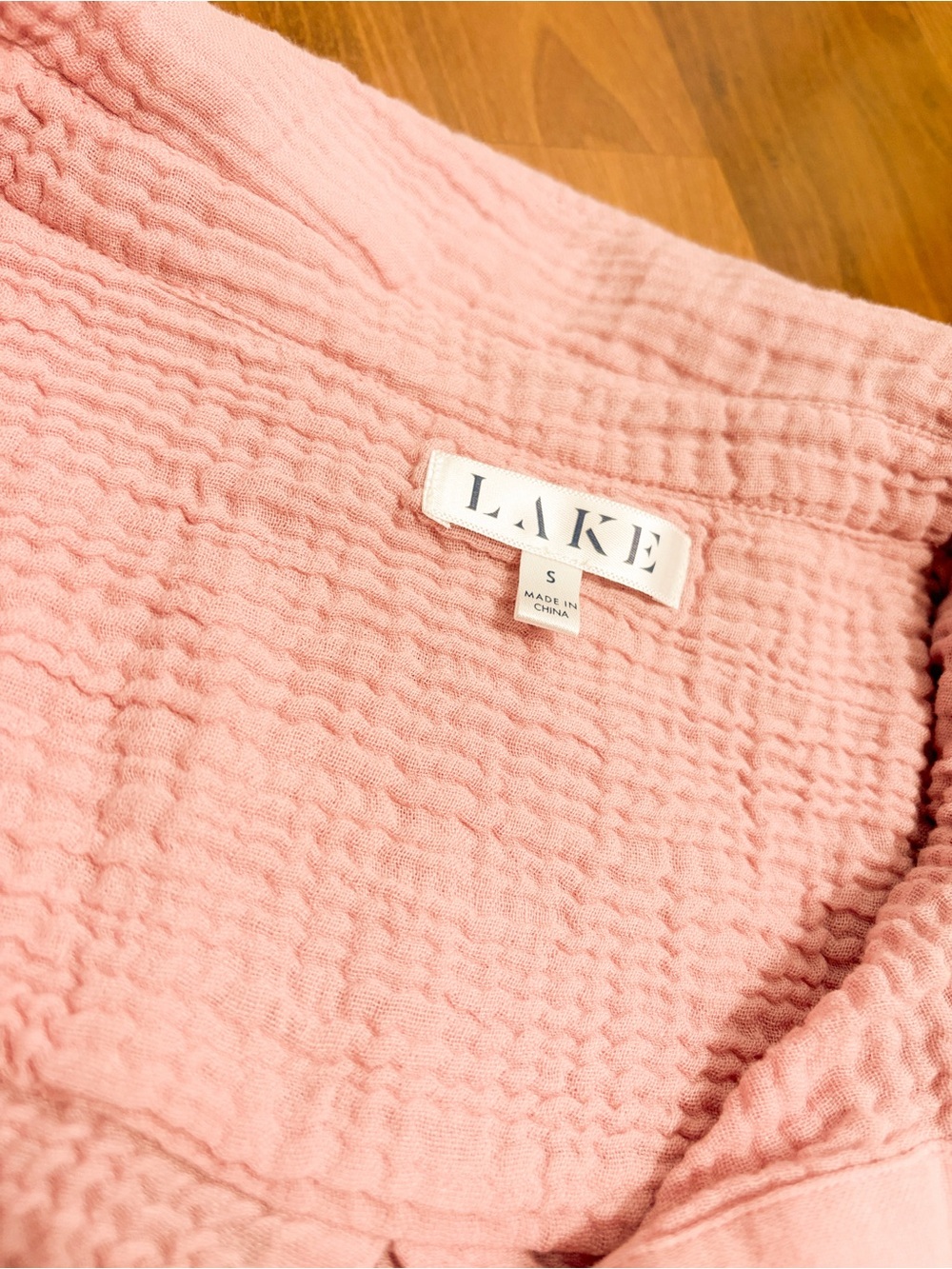 Lake Nantucket short set pajamas size small in carnation pink color - Picture 4 of 11